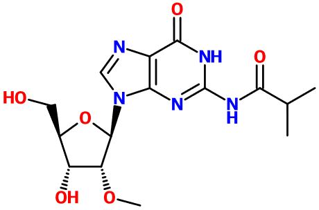 MC081319 N2-Isobutyryl-2'-O-methylguanosine (图片) MC081319 N2-Isobutyryl-2'-O-methylguanosine